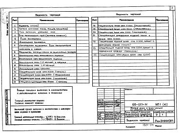 Альбом 10 МП1(АС) Материалы для проектирования