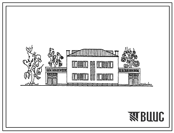 Типовой проект 144-40-64с Жилой дом на 2 четырехкомнатные квартиры типа 4Б в двух уровнях со стенами из кирпича. Для строительства в 4А и 4Г климатических подрайонах Хорезмской области сейсмичностью 7 и 8 баллов