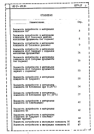 Альбом 6 Ведомость потребности в материалах
