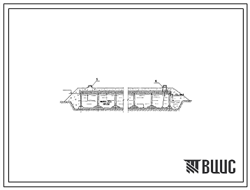 Типовой проект 901-4-63.83 Резервуары для воды прямоугольные железобетонные сборные емкостью от 12 000 до 20 000 м3 (с применением изделий промзданий) проект переведен в DWG