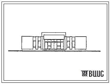 Типовой проект 294-3-41.86 Крытый бассейн с ванной 3х7м для обучения плаванию детей дошкольного возраста. Здание одноэтажное. Стены из кирпича.