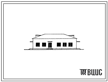 Типовой проект 284-4-19сп Баня на 10 мест. Для строительства в IV строительно-климатической зоне, в районах с сейсмичностью 7-8 баллов, на просадочных грунтах.
