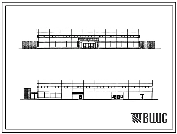 Типовой проект IX-21-1 Универсальный продовольственный магазин «Универсам» общей торговой площадью 1200 м.кв. выпуск 1981 года. Для строительства в г.Москве