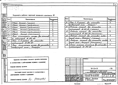 Альбом 4 ОВ 1-1 Отопление ивентиляция