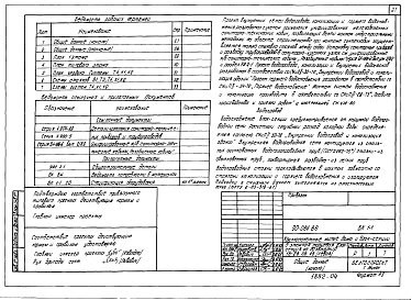 Альбом 8 Внутренний водопровод и канализация выше отм. 0.000 (ВК.1-1)