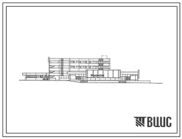 Типовой проект 272-14-24с.87 Рынок торговой площадью 1500 м2 (250 торговых мест)