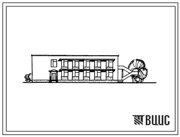 Типовой проект 225-9-87с Блок актового зала на 160 зрительских мест с помещениями для организации продленного дня для пристроек к существующим зданиям сельских школ.