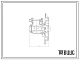 Проект Н6053 Горелка дутьевая унифицированная вихревая для низкокалорийных газов , среднефакельная , производительностью 0,25 Гкал/ч ГДУВ-0,25-Н2