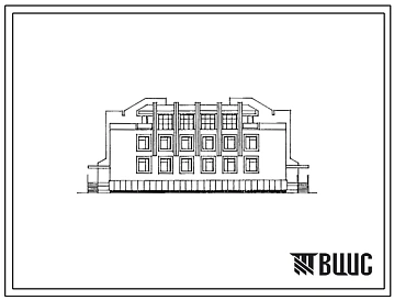 Типовой проект 214-01-460м.88 Детские ясли-сад на 140 мест. Грунты вечномерзлые. Здание двух-, трехэтажное. Стены из кирпича. Объем 6913м?