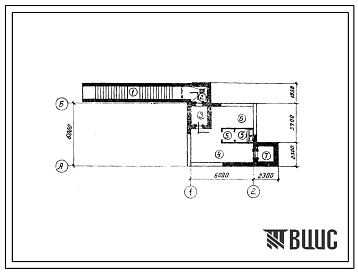 Типовой проект А-2,3-20-78/182 Отдельно стоящий заглубленный сад инструмента и инвентаря дежурного персонала объектов коммунального хозяйства