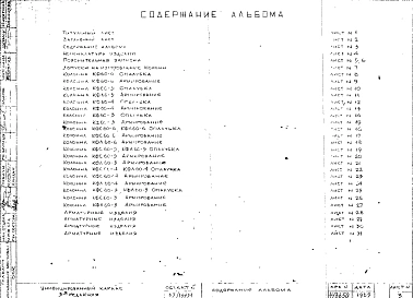 Альбом 18 Колонны фасадные (hэт.=3,0 м). Рабочие чертежи. Редакция 3. Шифр 65/13551