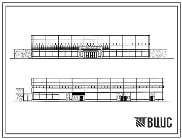 Типовой проект IX-21-1 Универсальный продовольственный магазин «Универсам» общей торговой площадью 1200 м.кв. выпуск 1979 года. Для строительства в г.Москве
