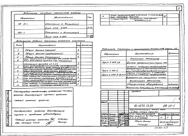 Альбом 5 ОВ.01-1 Отопление и вентиляция ниже отм. 0.000. Система отопления с конвекторами "Универсал". ОВ.1-1 Отопление и вентиляция выше отм. 0.000. Система отопления с конвекторами "Универсал"