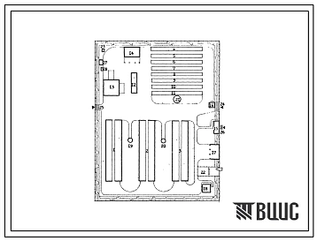 Типовой проект 819-76 Свинооткормочная ферма на 3000 голов с кормлением на выгульно-кормовых дворах.