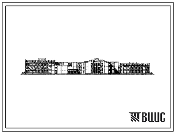 Типовой проект 221-1-576.1с.13.87 Общеобразовательная школа на 22 класса