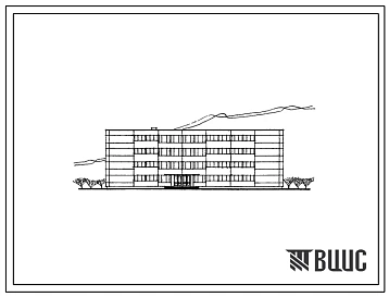 Типовой проект 232-2-28с Универсальный учебный корпус для техникумов и профтехучилищ на 720 учащихся для строительства в 4В, 4Б климатических подрайонах, сейсмичностью 7 и 8 баллов