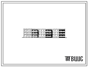 Типовой проект 1-464Д-142 Трехэтажный трехсекционный дом на 26 квартир (однокомнатных 1Б-8; двухкомнатных 2Б-8; трехкомнатных 3Б-10). Для строительства в IВ климатическом подрайоне и II климатическом районе Нечерноземной зоны РСФСР.