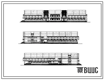 Типовой проект 252-2-29.2с.89 Акушерский корпус на 40 коек. Вариант с хозяйственно-бытовыми помещениями в подвале.