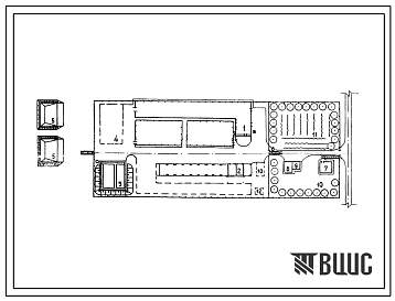 Типовой проект У.801-01-118.92 Семейная ферма по производству молока на 50 коров с законченным производственным циклом (проект переведен в формат DWG)