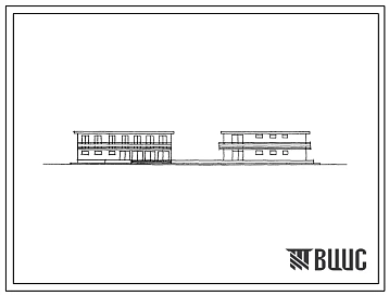 Типовой проект 294-2-12с Павильон-раздевальня на 600 человек для плоскостных спортивных сооружений. Для строительства в районах с сейсмичностью 7-8 баллов