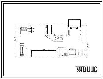 Типовой проект 241-09-20 Хозяйственный блок для санаториев, учреждений отдыха и туризма на 1000 мест. Для строительства в III и IV климатических районах с обычными геологическими  условиями и сейсмичностью 7 и 8 баллов.