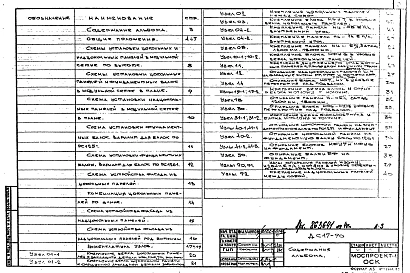 Альбом 1 Рабочие чертежи