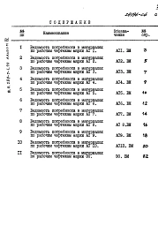Альбом 4 Ведомости потребности в материалах.     