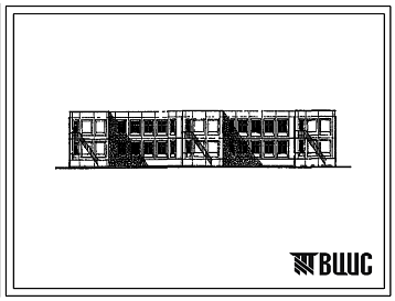 Типовой проект VI-52 Вариант 2 Детское дошкольное учреждение на 12 групп (280 мест) с применением сантехкабин (проект переведен в формат DWG)