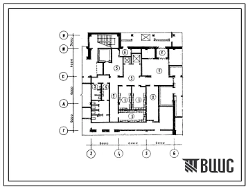 Типовой проект Б-3-72(272-32-54) Двойное использование помещений 1 этажа комплексного предприятия общественного питания на 400 мест, (убежище на 90 человек, размеры убежища 21м на 18м, режимы вентиляции 1).