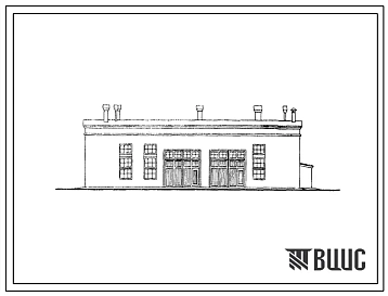 Типовой проект 816-70 Мастерская технического обслуживания (с электростанцией и котельной) на 30 тракторов. Для строительства в районах с расчетной наружной температурой -20, -30 и -40 0С.