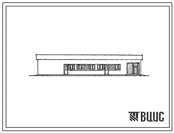 Типовой проект 817-152 Блок подсобно-производственных помещений