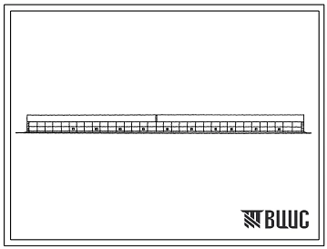 Типовой проект 805-2-16 Птичник на 2035 голов индеек множителя исходных линий стены из асбестоцементных панелей.