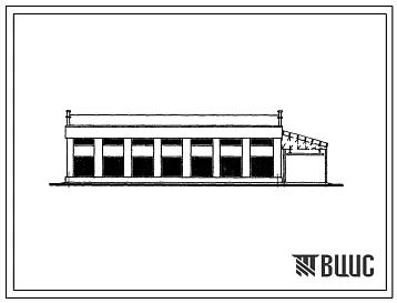 Типовой проект 816-111 Пункт технического обслуживания тракторов и других специальных машин механизированных отрядов Р/О «Сельхозтехника» на 50 машин.