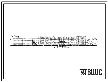 Типовой проект 221-1-335 Общеобразовательная школа на 30 классов (1176 учащихся). Для строительства в IВ  климатическом подрайоне, II и III климатических районах.