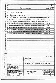Альбом 7 Ведомости потребности в материалах. Часть 2 