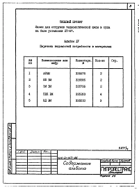 Альбом 4 Ведомости потребности в материалах