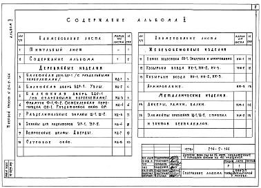 Альбом 2 Изделия заводского изготовления 