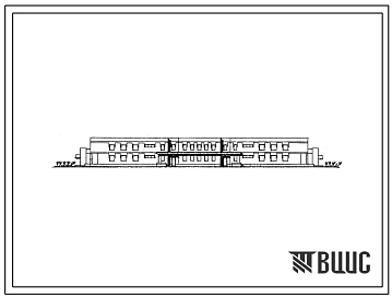 Типовой проект 214-1-357с.86 Детские ясли-сад на 190 мест. Со стенами из кирпича. Для строительства в городах и поселках городского типа