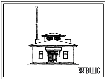 Типовой проект 284-4-97с.83 Баня на 6 мест. Для строительства в 3Б, 4Б и 4В климатических подрайонах сейсмичностью 7 и 8 баллов