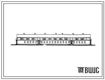 Типовой проект 801-141 Телятник отъемного выращивания на 240 телят. Для строительства в районах с расчетной наружной температурой -20, -25 и 30 0С.