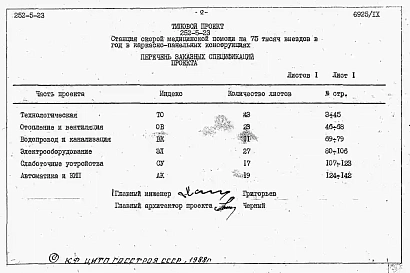 Альбом 9 Заказные спецификации.     