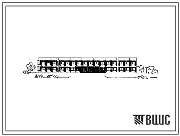 Типовой проект 222-1-261с Десятилетняя общеобразовательная школа на 16 классов (624 учащихся). (В конструкциях серии ИИС-04).