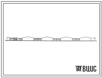 Типовой проект 802-9-70.12.87 Соединительный коридор свиноводческой племенной фермы на 200 основных маток