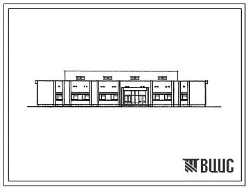 Типовой проект 284-4-80с Баня на 100 мест из местных материалов. Для строительства в 4А и 4Г климатических подрайонах, 2 и 3 климатических районах сейсмичностью 7, 8 и 9 баллов