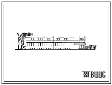 Типовой проект 272-31-9м Общественный центр микрорайона на 9000 жителей. Для строительства в I строительно-климатической зоне, в районе с вечномерзлыми грунтами.