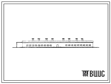 Типовой проект 801-88 Помещение для буйволиц на 200 голов с молочным блоком. Для строительства в районах с расчетной наружной температурой -10 и -20 0С.