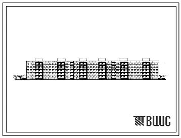 Типовой проект 111-72-1С Пятиэтажный шестисекционный крупнопанельный жилой дом на 129 квартир (однокомнатных 23, двухкомнатных 58, трехкомнатных 37, четырехкомнатных 11). Для строительства в районе Тувинской АССР 1 строительно-климатической зоне, сейсмичн