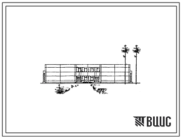 Типовой проект 212-2-130 Детские ясли-сад на 160 мест. Градостроительный вариант. Для строительства в IВ климатическом подрайоне, II и III климатических районах.