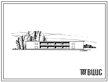 Типовой проект 114-32-32 Шестнадцатиквартирный секционный жилой дом с 1-2-3-х комнатными квартирами.