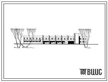 Типовой проект 294-4-2 Лыжная база на 750 пар лыж для строительства в 1В климатическом подрайоне, 2 и 3 климатических районах